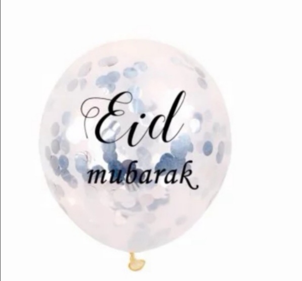 Eid Mubarak confetti ballong