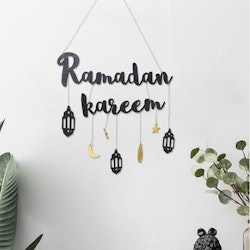 Ramadan Kareem Vägghänge, 2 Färger