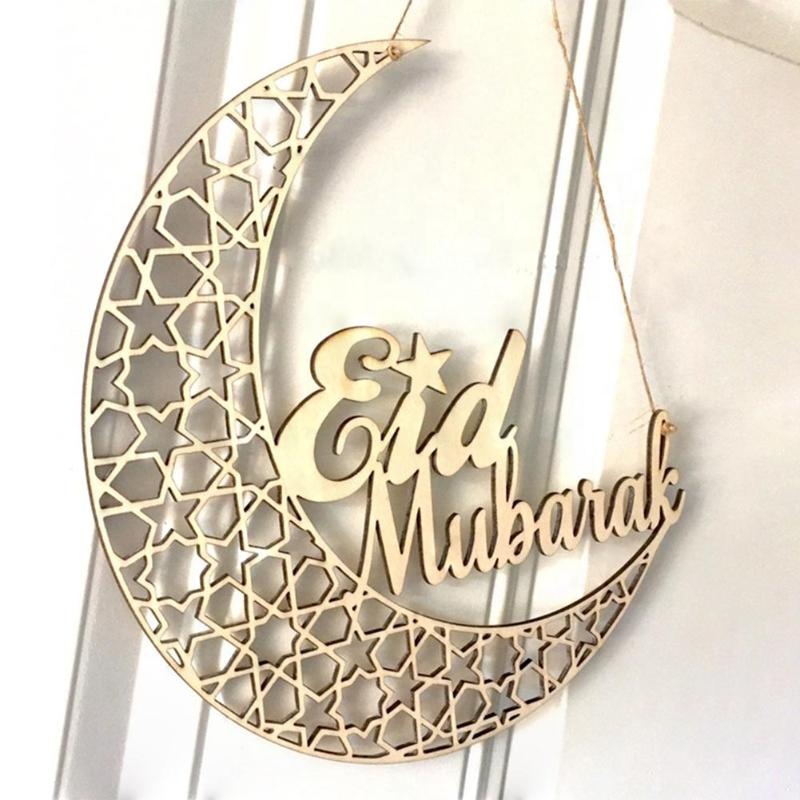 Eid mubarak krans, upphängning