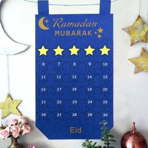 Ramadan kalender Blå