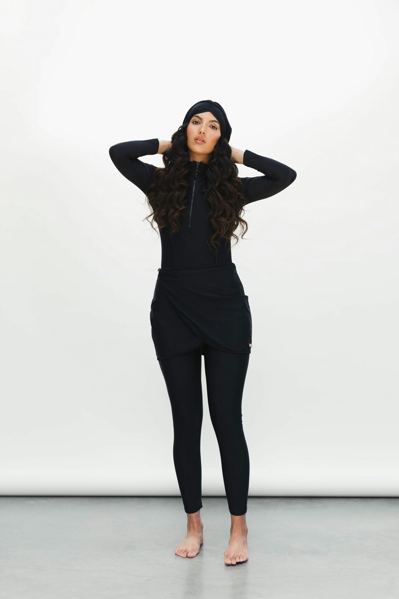 Burkini med stil – UPF50+, anti-UV, snabbtorkande