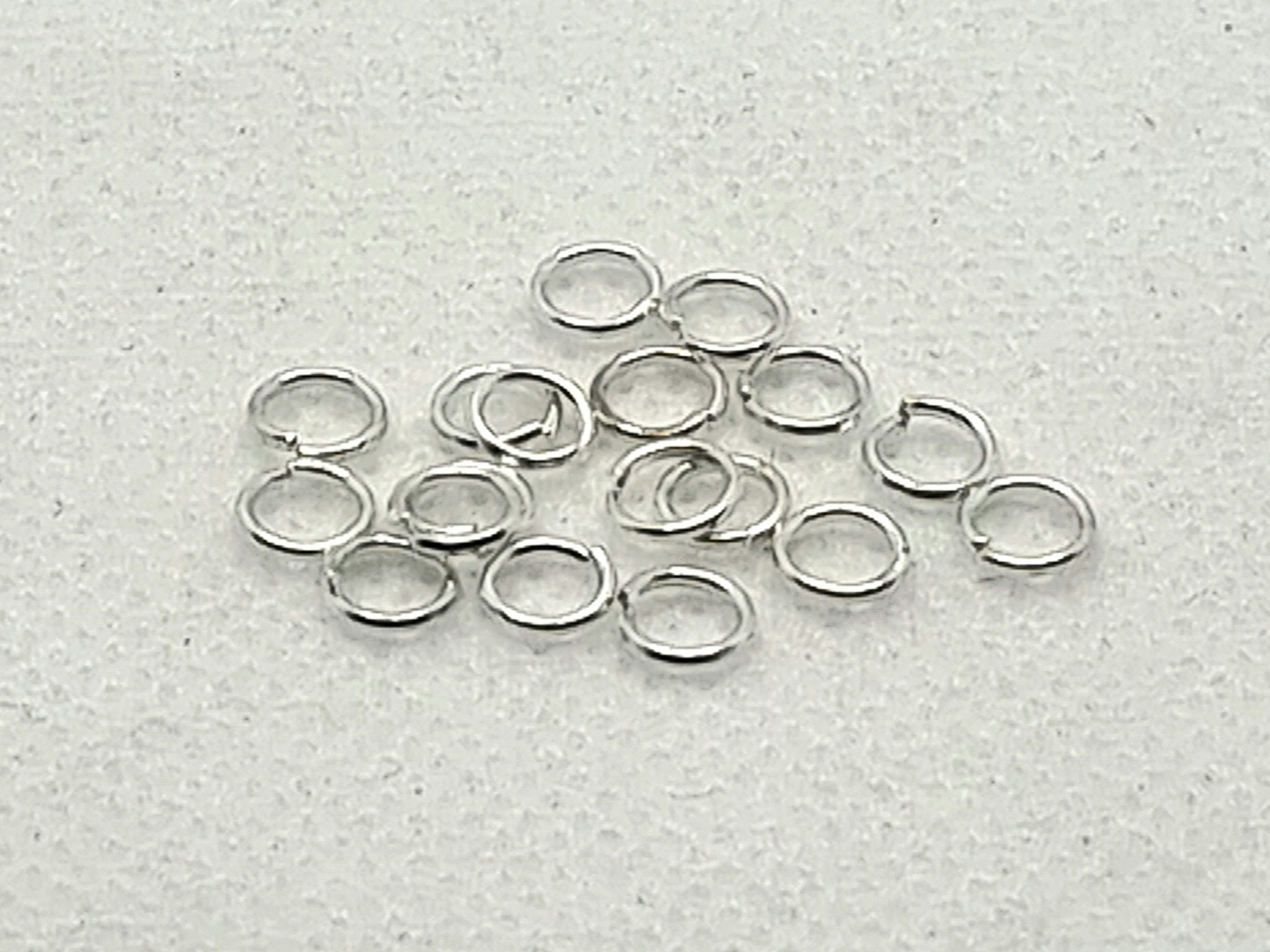 Ringer/øsken 5mm jernlegering 200 stk