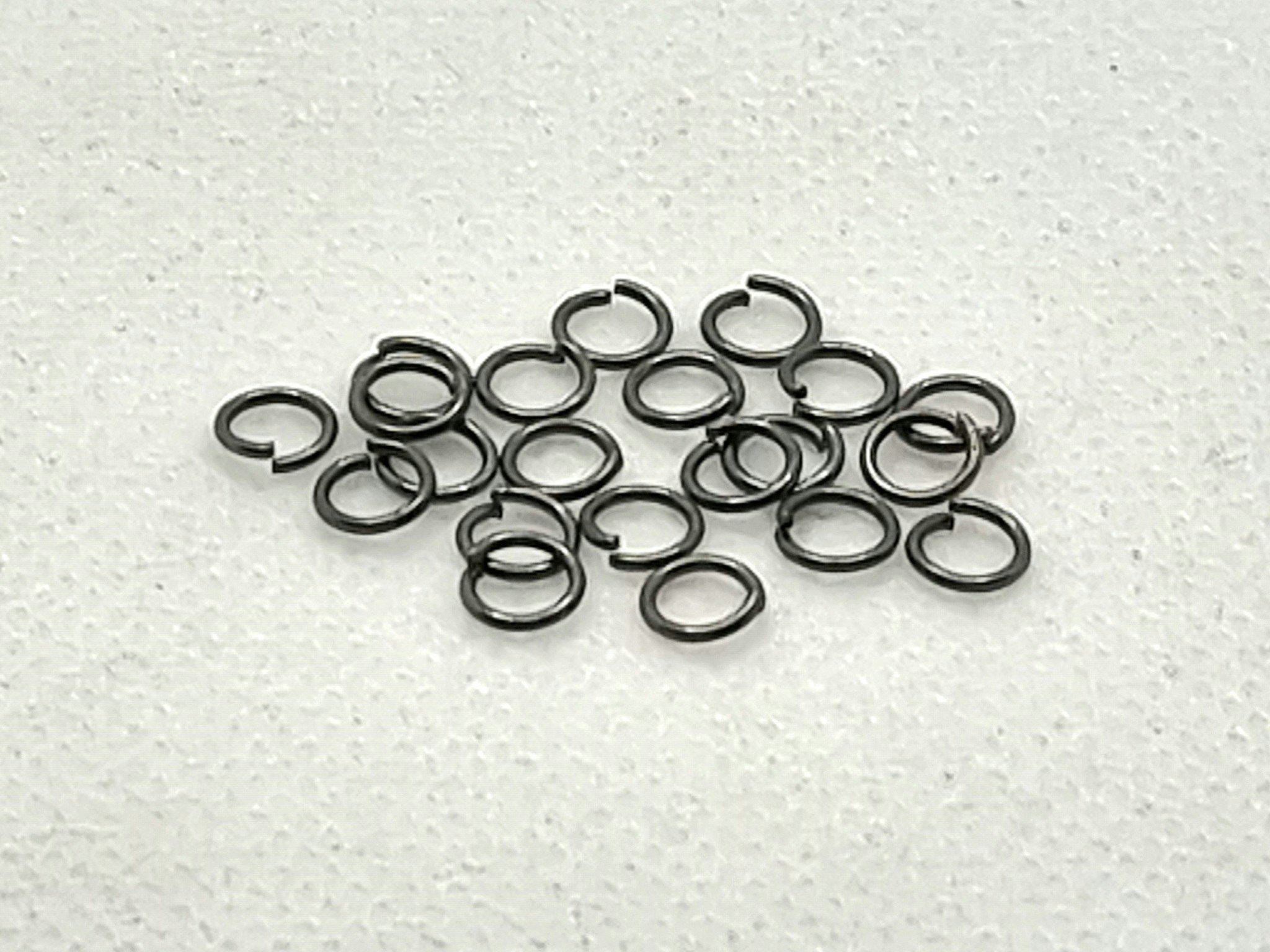 Ringer/øsken 5mm jernlegering 200 stk