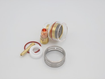 Gaslins i glas med skyddshölje #16 2.4mm