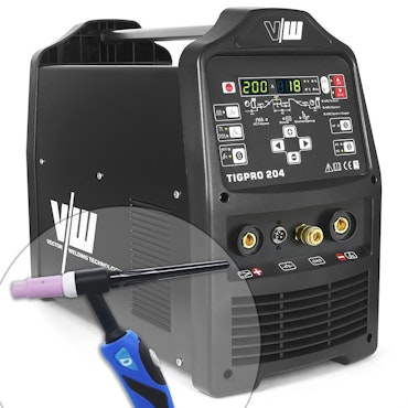 TIG 204 PRO AC/DC 200A Black Edition