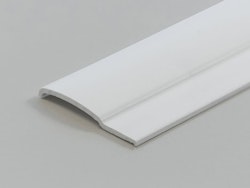 1 st / Sido-skena PVC-Vit Platt 31 mm med tejp (max 140-170 cm)