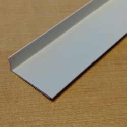 1 st / Sido-skena PVC-Vit VINKLAD (NY) 30 x 10 mm UTAN tejp (140-170 cm)
