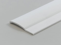 1 st / Sido-skena PVC-Vit Platt 31 mm med tejp (max 170-220 cm)