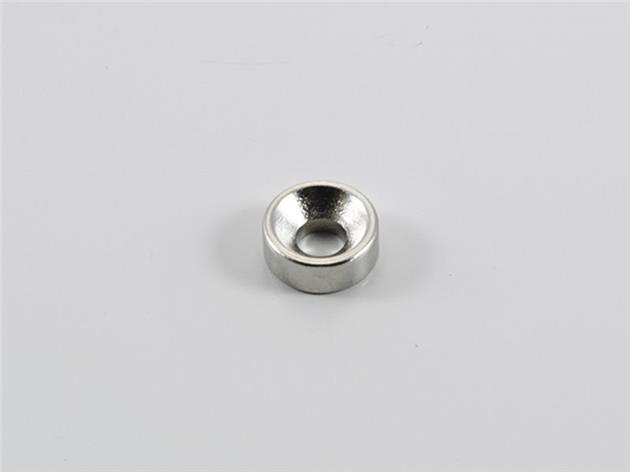 1st / Neodym-magnet 8 mm med skruv rund med håldiameter 4 mm
