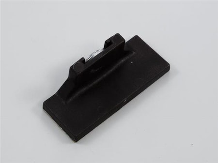 1 st Magnet vinklad för tejp montage eller skruv Brun (A29H)