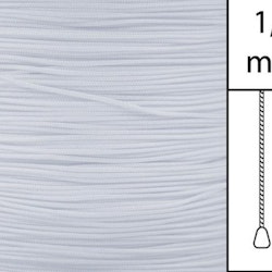 1 m / Persiennlina 1,4 mm A01 Light grey (Lagervara)