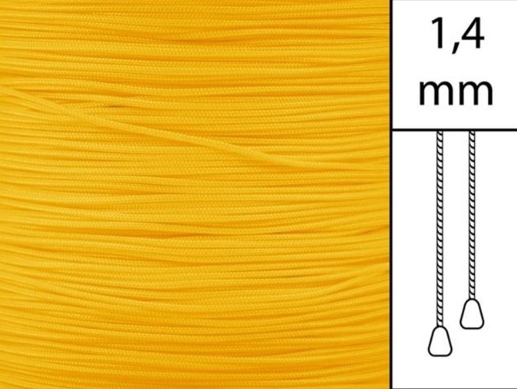 30 m / Persiennlina 1,4 mm A24 Dark yellow  (best.vara minst .30m)