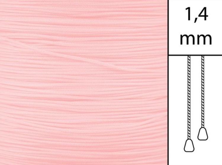 30 m / Persiennlina 1,4 mm A07 Pink  (best.vara minst .30m)