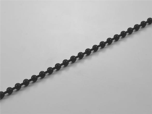Ändlös kulkedja loop ANTRACIT-grå 4,5/6,2mm (25I) (lagervara)