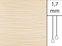 1 m / Persiennlina 1,7 mm A15 Vanilla  (Lagervara)