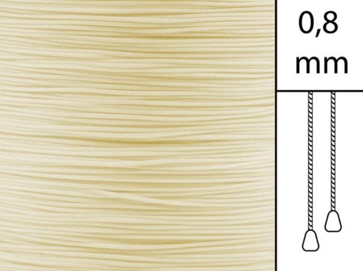 1 m / Persiennlina 0,8 mm A21 Beige (Lagervara)