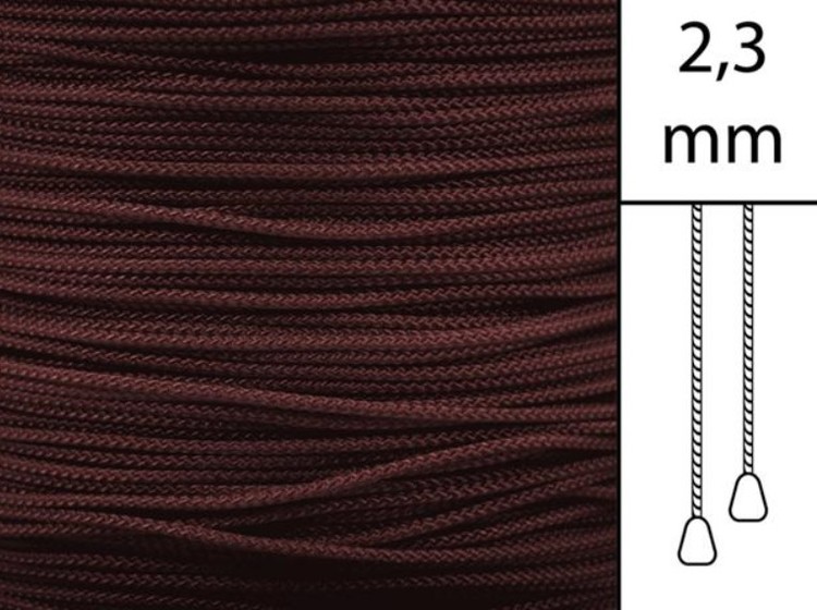 20 m / Persiennlina 2,3 mm W19 Crimson  (best.vara min.20m)