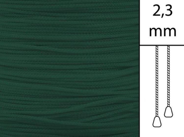 20 m / Persiennlina 2,3 mm W80 Dark green  (best.vara min.20m)