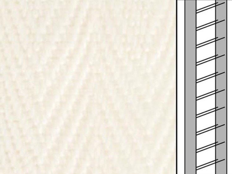 10m / Textilstegband C8001 44/53/T25 Ivory  (best.vara 10 dgr - min.10 m)