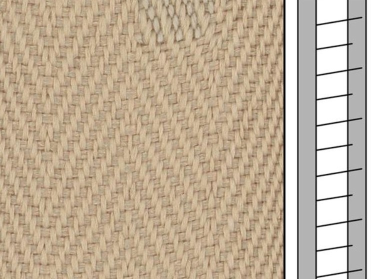 1m / Textilstegband F0512 44/53/T25 Light beige (lagervara)