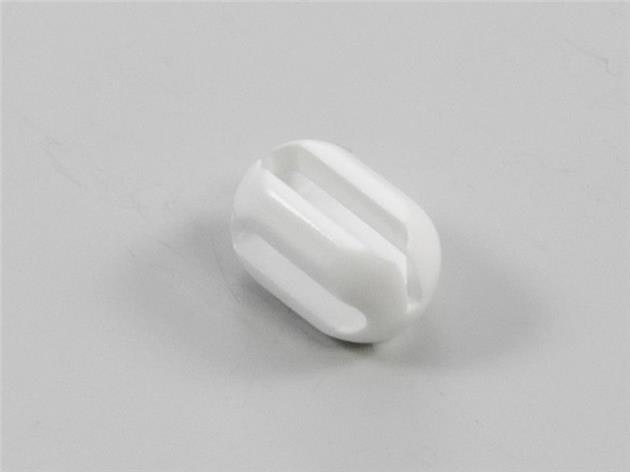 Skarv till kulkedja 3,2/4,2 mm Plast VIT (A11F)