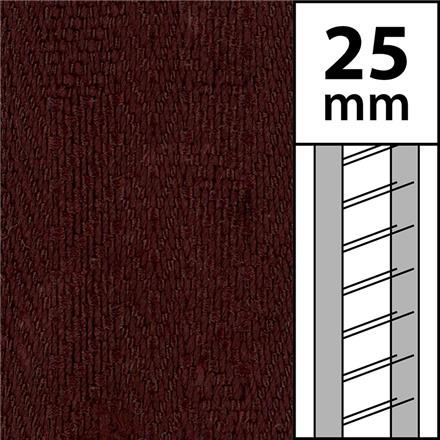 10 m / Textilstegband LT50-25-44-53-BR Brown (best.vara 10 dgr)