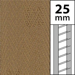 10 m / Textilstegband LT50-25-44-53-DB Dark beige (best.vara 10 dgr)