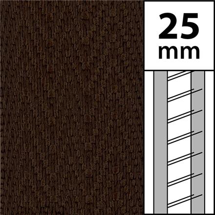 10 m / Textilstegband LT50-25-44-53-CC Cocoa (best.vara 10 dgr)