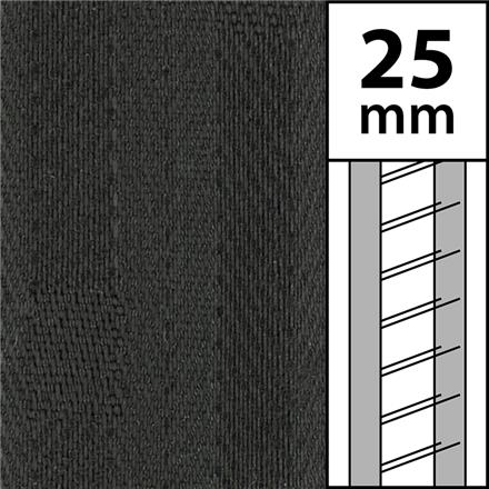 10 m / Textilstegband LT50-25-44-53-AN Antracit (best.vara 10 dgr)