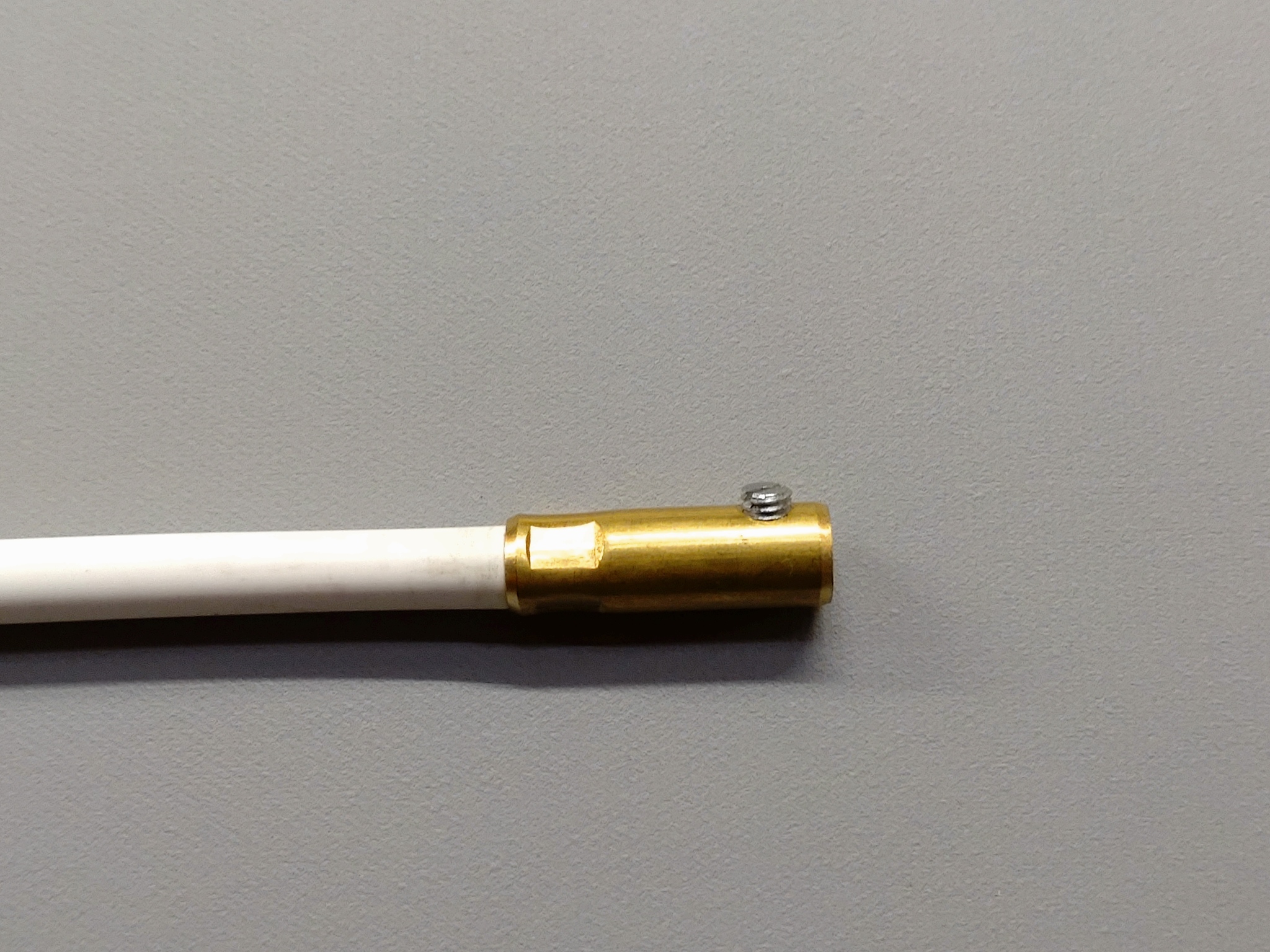 1st / Wire med skruv till vridstång för mellanglas persienn VIT 19 cm Typ: N (M35)