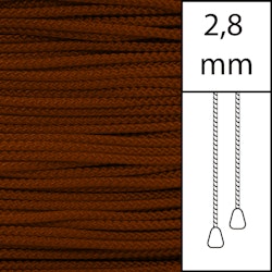 1 m / Persiennlina 2,8 mm (BR) Brown  (Lagervara)