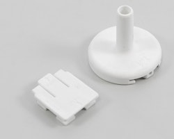 RC Adjustable bearing pin white