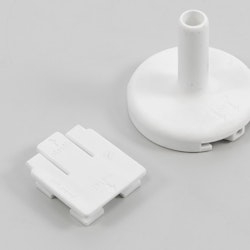 Adjustable bearing pin white (A22G+H)