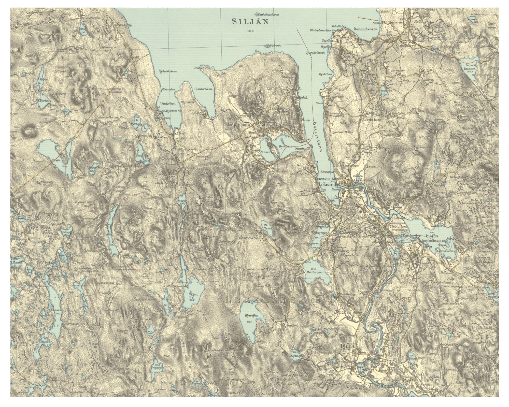 Historiska kartor över Dalarna - Historiehemmet