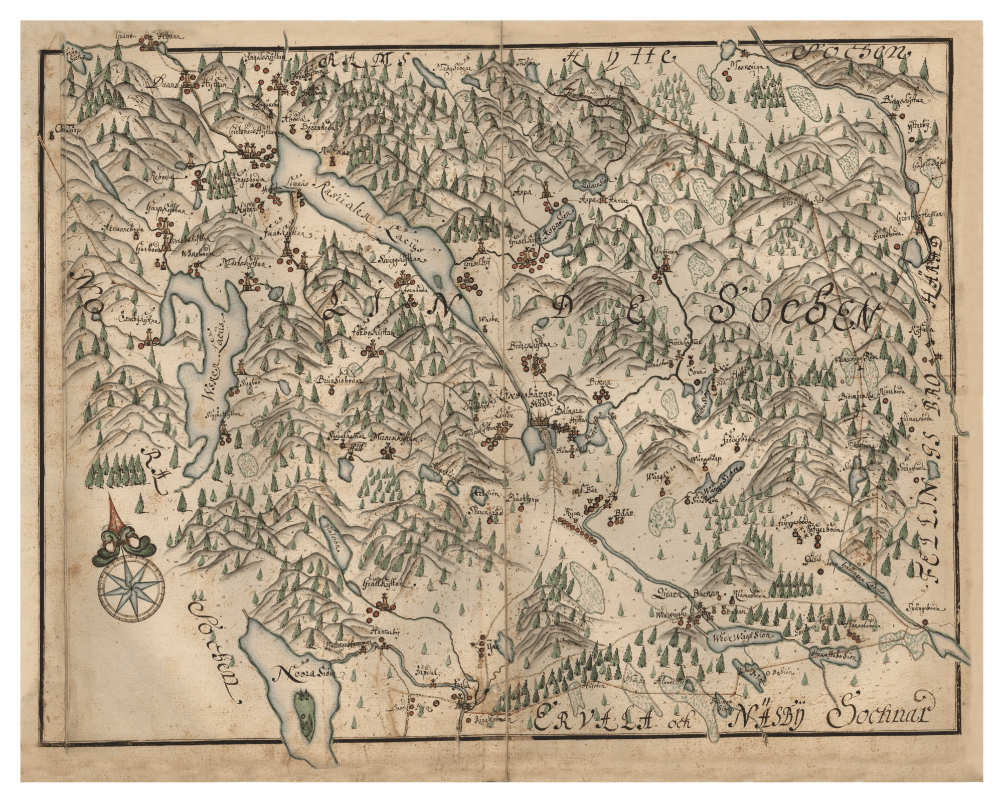 Historiska kartor över Västmanland - Historiehemmet