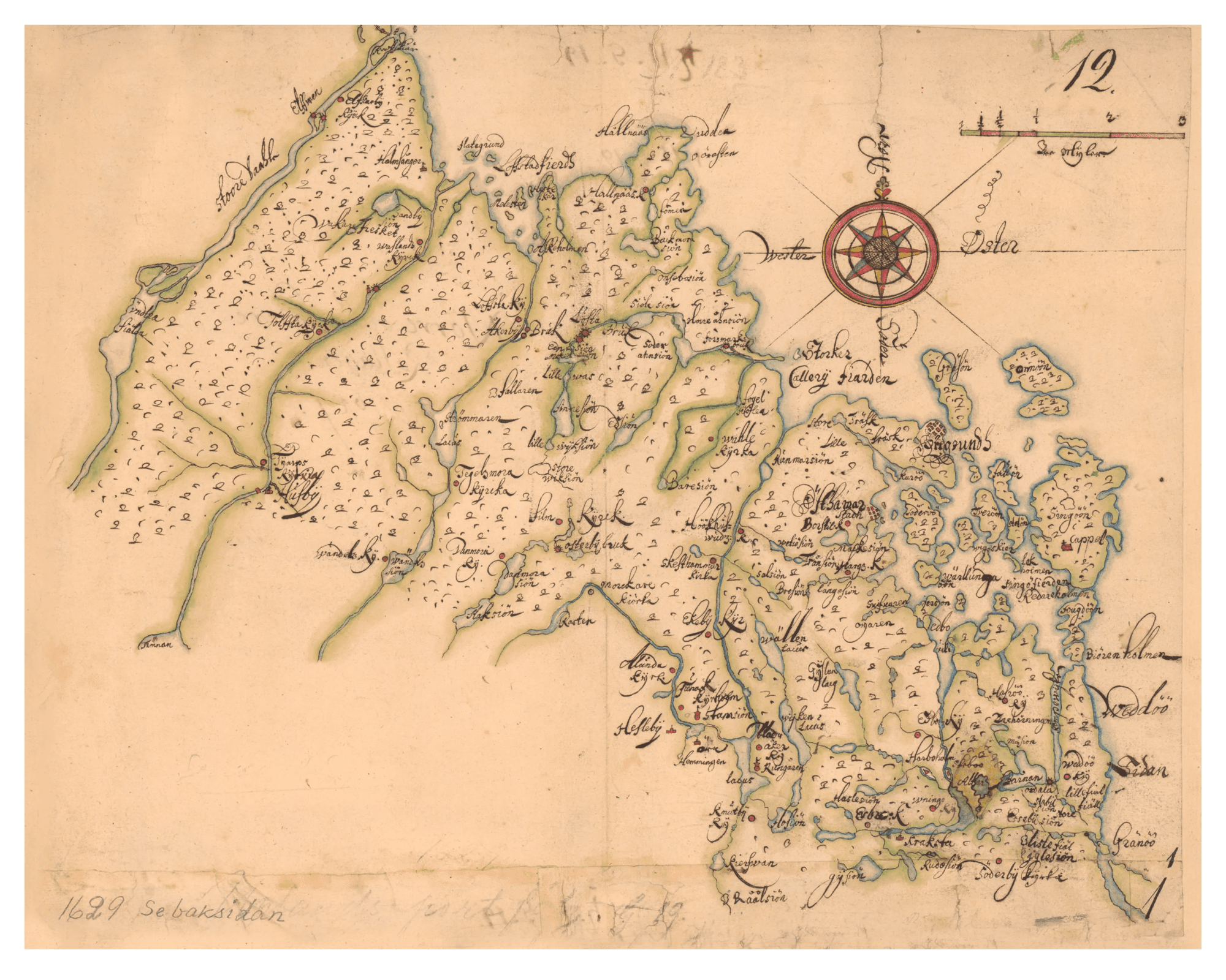 Historiska kartor över Uppland - Historiehemmet