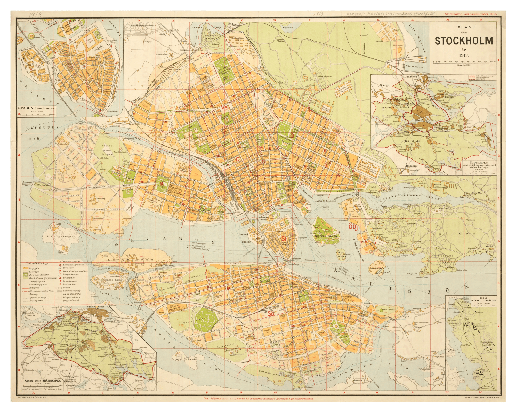 Historiska kartor över Stockholm - Historiehemmet