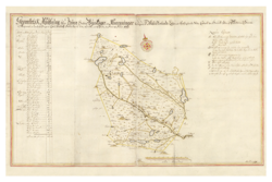 Historisk karta över Trönö, år 1699 (Fri frakt!)