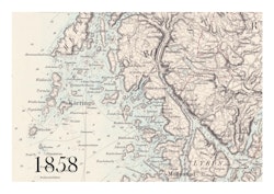 Historiska kartor över Hälleviksstrand och Käringön, år 1858-1932