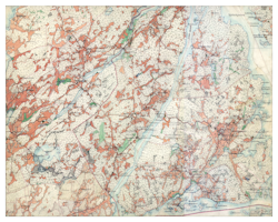 Historisk karta över Vätö, år 1901-1906 (Fri frakt!)