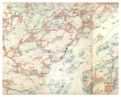 Historisk karta över Bammarbodafjärden, 1901-1906