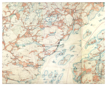 Historisk karta över Bammarbodafjärden, 1901-1906