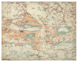 Historisk karta över Ärla, år 1897-1901