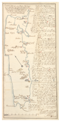 Historisk karta över Bolmsö, år 1693 (Fri frakt!)