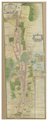 Historisk karta över Örebro, år 1872 (Fri frakt!)