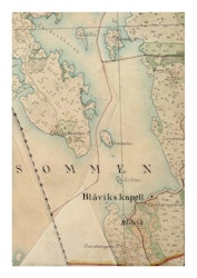 Historisk karta över Blåvik, år 1868-1877 (Fri frakt!)