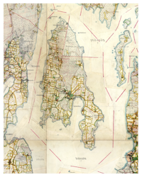 Historisk karta över Ivö, år 1926-1934