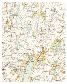 Historisk karta över Laxarby, år 1894