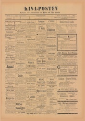 Löpsedel / Förstasida från Kinda - Ydre, Östergötland (1902)