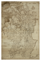 Historisk karta över Dalsland, 1600-tal